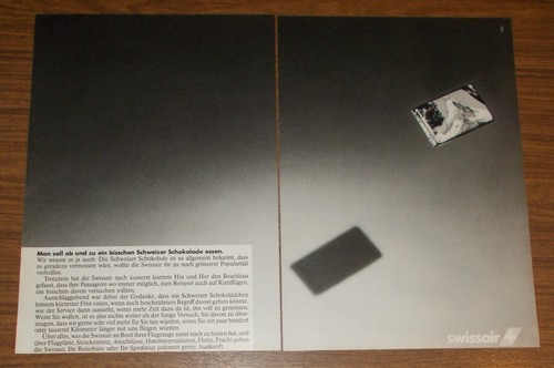 Seltene werbung swissair ab - seltene,