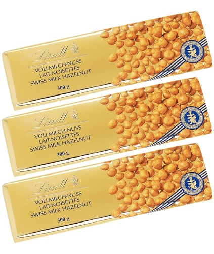 300g lindt vollmilch - lindt, nuss