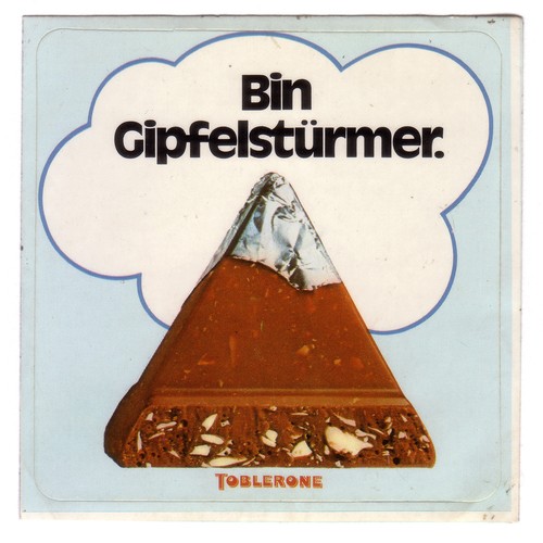 Toblerone schweizer schokolade - toblerone,