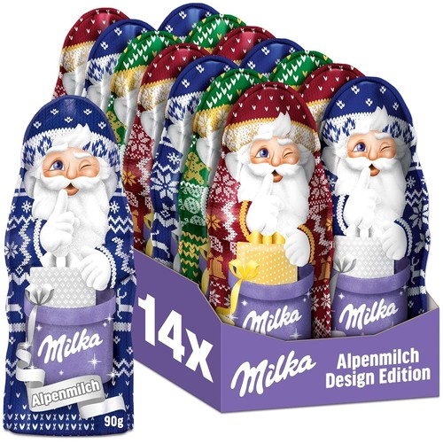Milka 90g weihnachtsmann - milka,