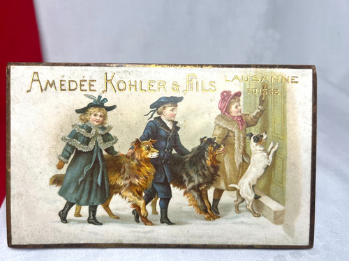 Schokolade leere pappschachtel - leere,