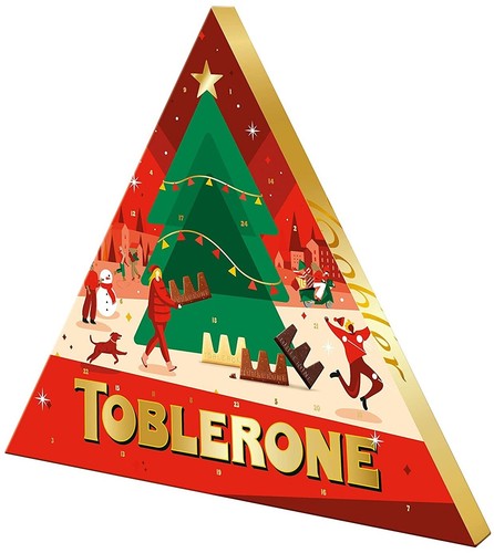 Toblerone adventskalender - toblerone,